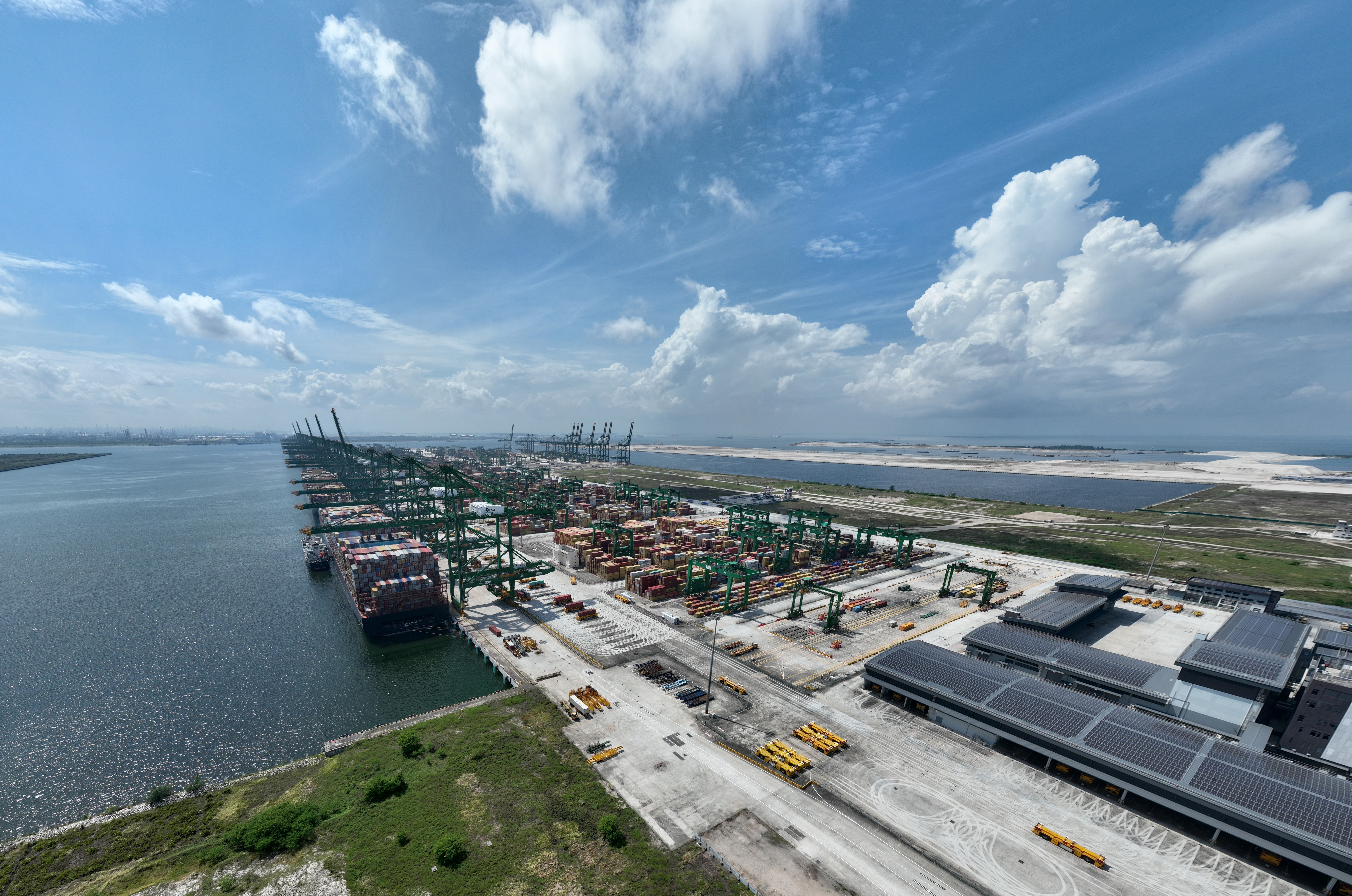Award of Contract for the Construction of 5 Container Berths at Tuas Port, Singapore