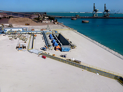 Sea Water Intake and Discharge System of Sub DR Plant