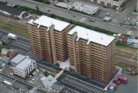 Twin Towers at Verdy Hiro Station