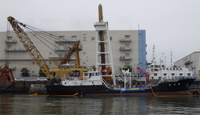 ��ƑD�ւ̍�ƑD�ւ̃o�C�I�R���̋����󋵂̈��