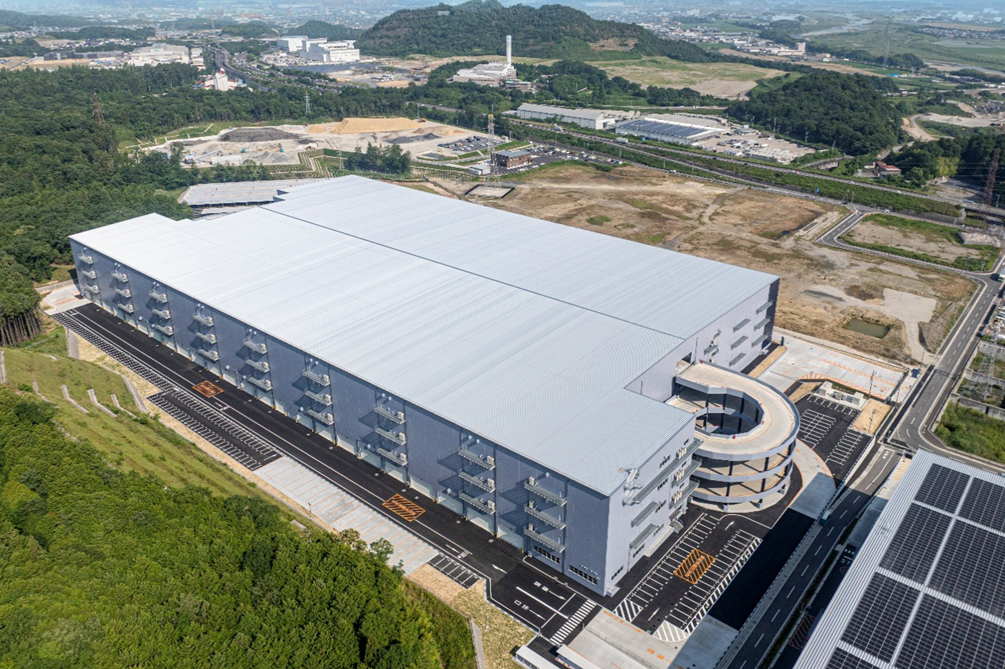 UI湖南ロジスティクスセンター第Ⅱ期|実績紹介|東亜建設工業